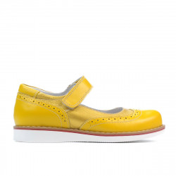 Children shoes 153 yellow combined