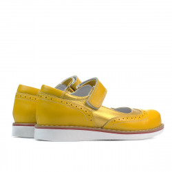 Children shoes 153 yellow combined