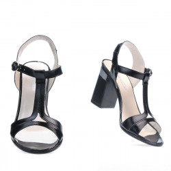 Women sandals 5055 patent black