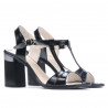 Women sandals 5055 patent black