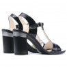 Women sandals 5055 patent black