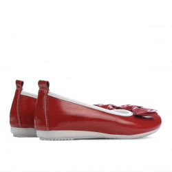 Children shoes 141 patent red