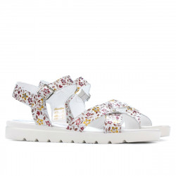 Women sandals 5049 floral multicolor
