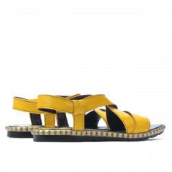 Women sandals 5050 yellow