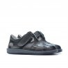 Small children shoes 07-1c indigo+gray