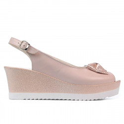 Women sandals 5053 pudra