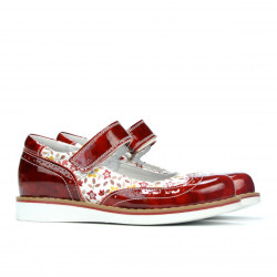 Children shoes 153 patent red