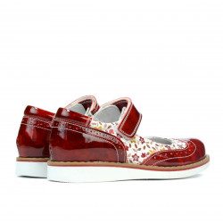 Children shoes 153 patent red