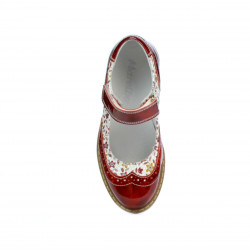 Children shoes 153 patent red