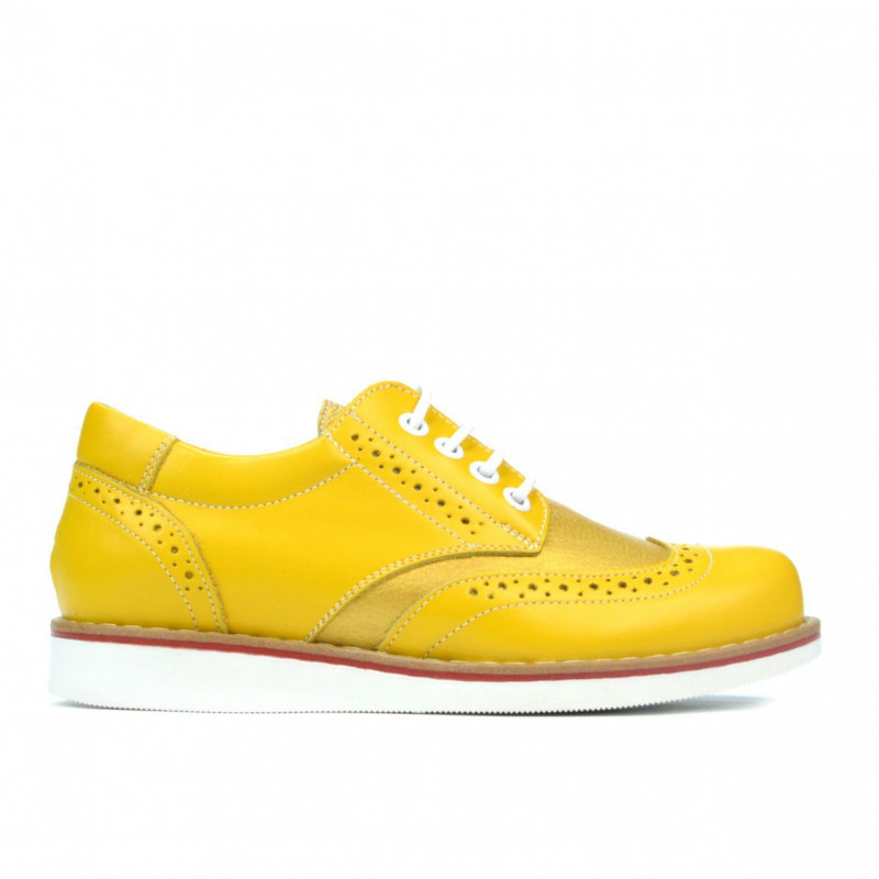 Children shoes 154 yellow combined