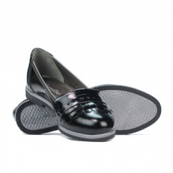 Women casual shoes 699 patent black combined