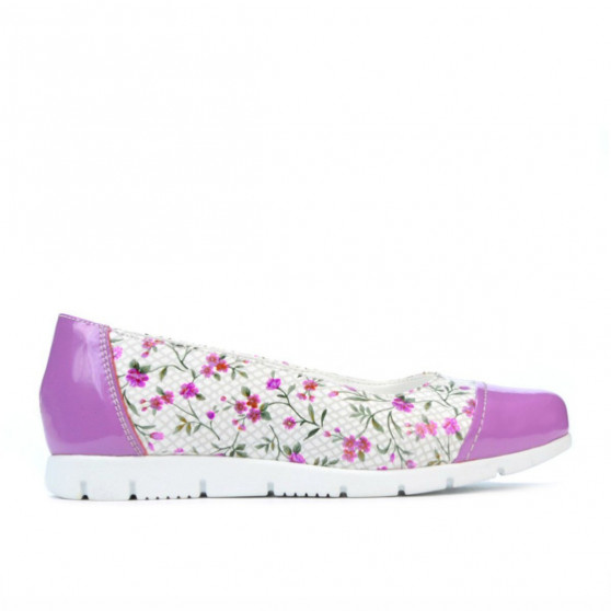 Children shoes 171 patent purple combined