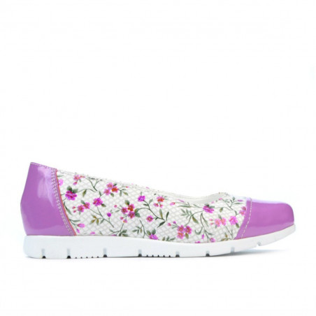 Children shoes 171 patent purple combined