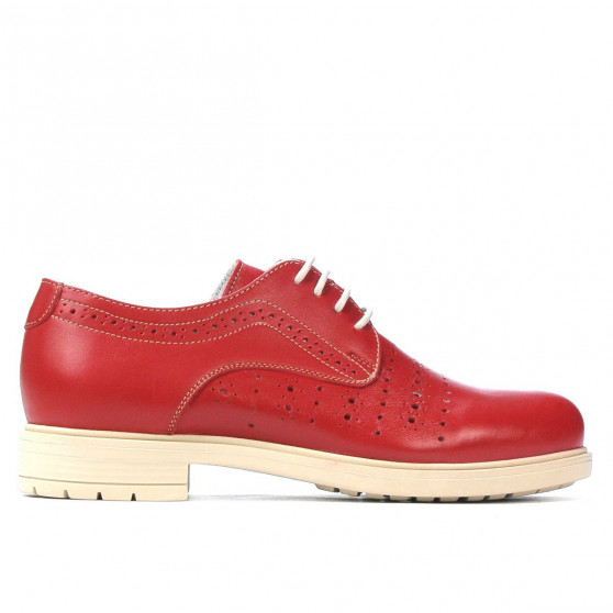 Women casual shoes 6001 red