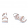 Women sandals 5051 pudra pearl combined