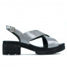 Women sandals 5052 silver