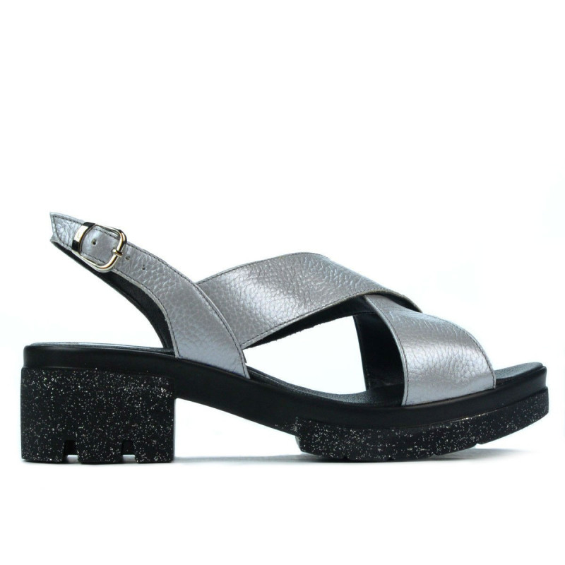 Women sandals 5052 silver