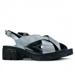 Women sandals 5052 silver