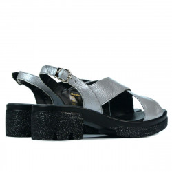 Women sandals 5052 silver