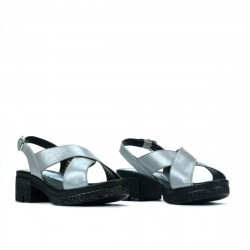 Women sandals 5052 silver