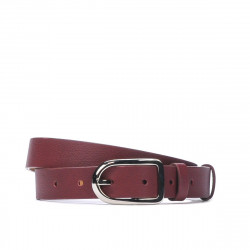 Women belt 07m biz bordo