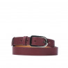 Women belt 07m biz bordo