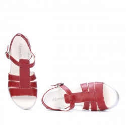 Women sandals 5023 red