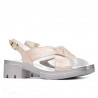 Women sandals 5052 pudra pearl
