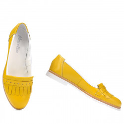 Women casual shoes 699 yellow combined