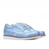 Children shoes 154 bleu pearl combined