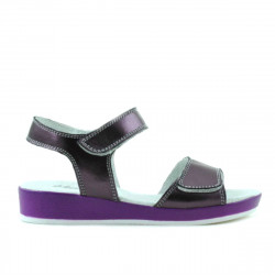 Children sandals 532 purple pearl