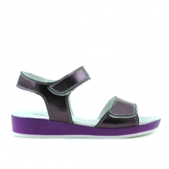 Children sandals 532 purple pearl