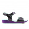 Children sandals 532 purple pearl