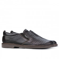 Men casual shoes 7200p cafe perforated
