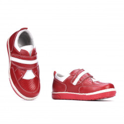 Small children shoes 64c red+white