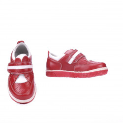 Small children shoes 64c red+white
