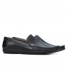 Men loafers, moccasins 888 black