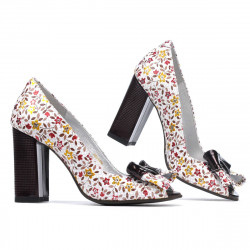 Women sandals 1271 grena floral multicolor