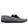 Men loafers, moccasins 888 gray