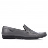 Men loafers, moccasins 888 gray