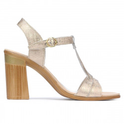 Women sandals 5055 golden