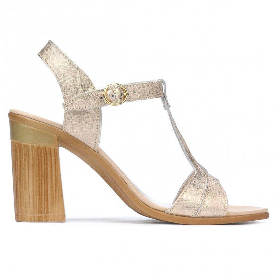 Women sandals 5055 golden