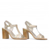 Women sandals 5055 golden