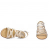 Women sandals 5056 golden