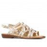 Women sandals 5056 golden