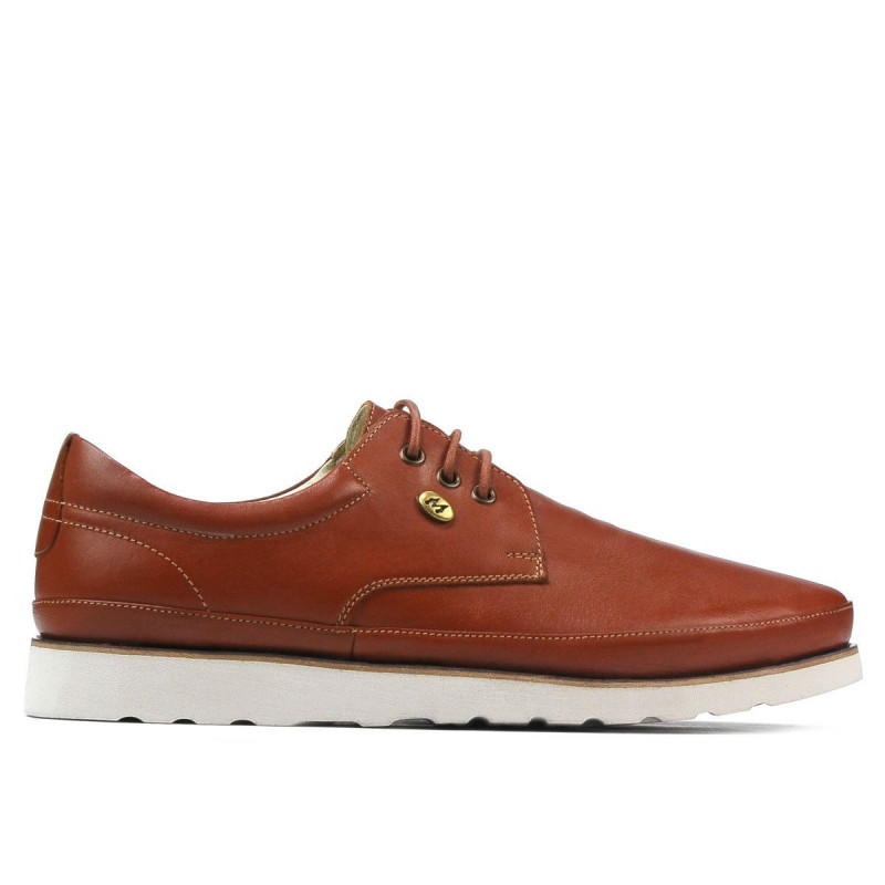 Men casual shoes 889 cognac