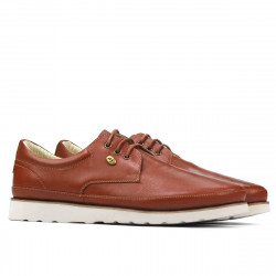 Men casual shoes 889 cognac