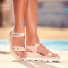 Women sandals 5051 pudra pearl combined lifestyle