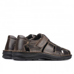 Men sandals 344 tuxon tdm (Testa di moro)