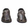 Men sandals 344 tuxon tdm (Testa di moro)